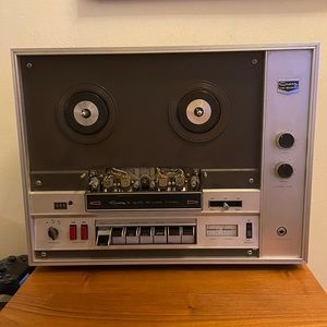 Vintage Craig 2405 Working Reel to Reel Tape Recorder Auto Reverse Stereo